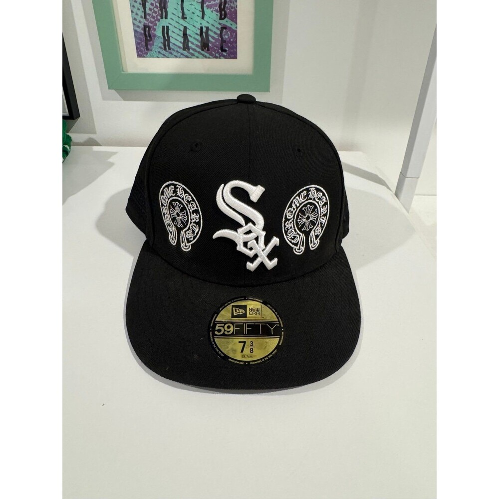 NEW ERA chicago white sox custom fitted 7 3/8 used